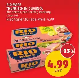 PENNY Rio mare thunfisch in olivenöl Angebot