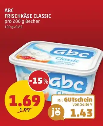 PENNY Frischkäse classic Angebot