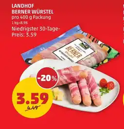 PENNY Landhof berner würstel Angebot