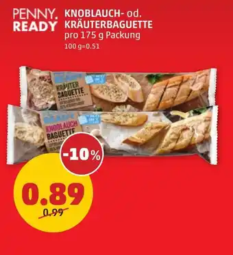 PENNY Knoblauch baguette Angebot