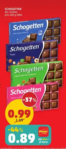 PENNY Schogetten Angebot