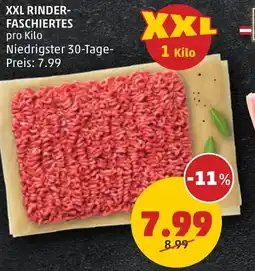 PENNY Xxl rinder- faschiertes Angebot