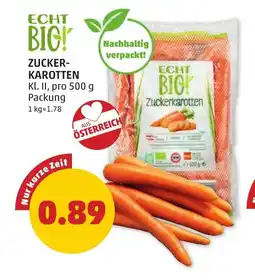 PENNY Zucker- karotten Angebot