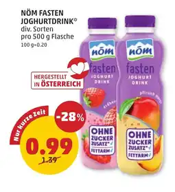 PENNY Nöm fasten joghurtdrink Angebot