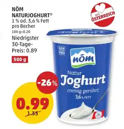 PENNY Naturjoghurt Angebot