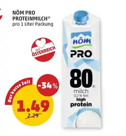 PENNY Nöm pro proteinmilch Angebot