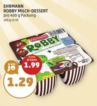 PENNY Ehrmann robby milch-dessert Angebot