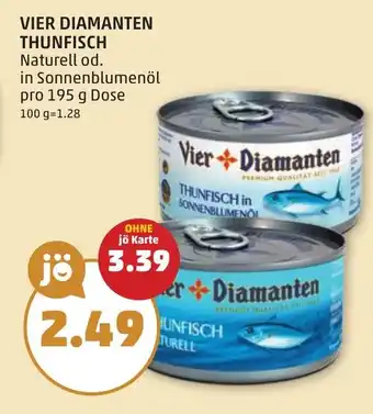 PENNY Vier diamanten thunfisch Angebot