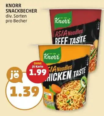 PENNY Knorr snackbecher Angebot