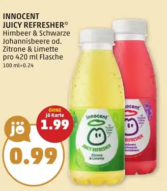 PENNY Innocent juicy refresher Angebot