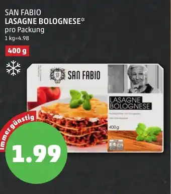 PENNY San fabio lasagne bolognese Angebot