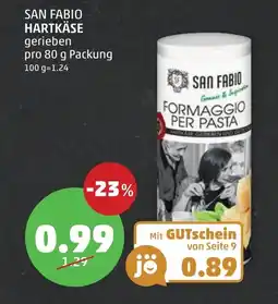 PENNY SAN FABIO HARTKÄSE Angebot