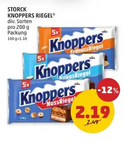 PENNY Storck knoppers riegel Angebot