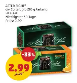 PENNY After eight Angebot