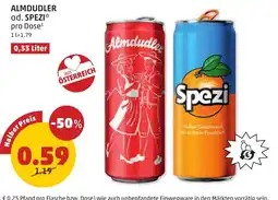 PENNY Almdudler od. spezi Angebot