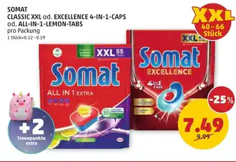 PENNY Somat classic xxl od. excellence 4-in-1-caps Angebot