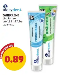 PENNY Zahncreme Angebot