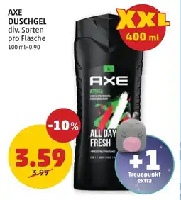 PENNY Axe duschgel Angebot