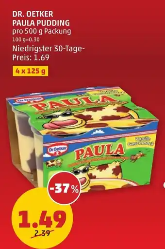 PENNY Dr. oetker paula pudding Angebot