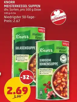 PENNY Meisterkessel suppen Angebot