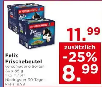 Unimarkt Felix frischebeutel Angebot