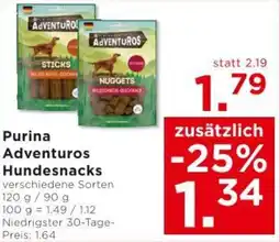 Unimarkt Purina Adventuros Hundesnacks Angebot