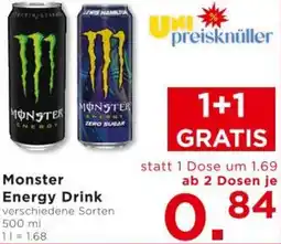 Unimarkt Monster Energy Drink Angebot