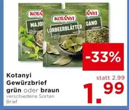 Unimarkt Kotanyi gewürzbrief Angebot