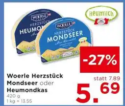 Unimarkt Woerle herzstück Mondseer oder Angebot