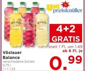 Unimarkt Vöslauer balance Angebot