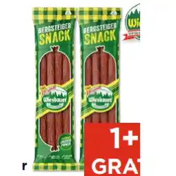 Unimarkt Bergsteiger Snack oder Snack mit Bergbaron Unimarkt Angebot