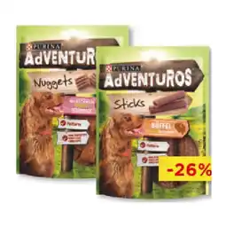 Unimarkt Adventuros Hundesnacks versch. Sorten Unimarkt Angebot