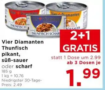 Unimarkt Vier diamanten thunfisch pikant, süß-sauer oder scharf Angebot