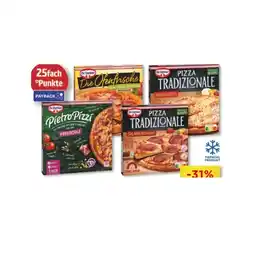 Unimarkt Pietro Pizzi, Die Ofenfrische oder Pizza Tradizionale versch. Sorten Unimarkt Angebot