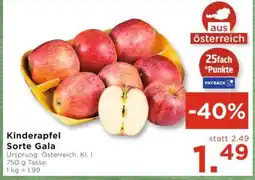 Unimarkt Kinderapfel sorte gala Angebot