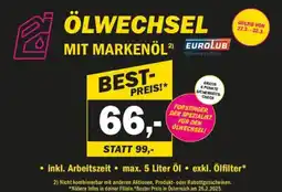 Forstinger Ölwechsel Angebot