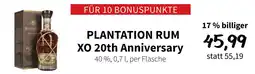 Der Grissemann Plantation rum xo 20th anniversary Angebot