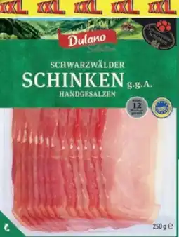 Lidl Dulano Selection Schwarzwälder Schinken Angebot