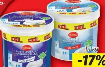 Lidl Milbona Joghurt Griechischer Art Angebot