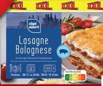 Lidl Chef Select Lasagne Bolognese Angebot