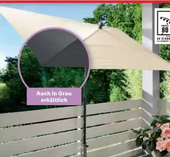 Lidl Livarno Home Balkon-Sonnenschirm Angebot