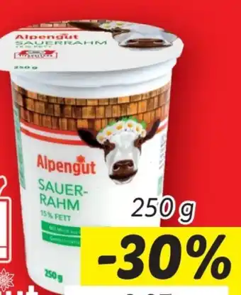 Lidl Alpengut Sauerrahm Angebot