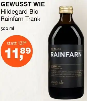 Prokopp Hildegard Bio Rainfarn Trank Angebot