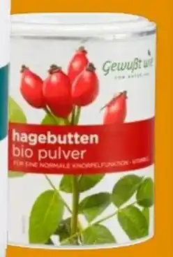 Prokopp Bio Hagebutten Pulver Angebot