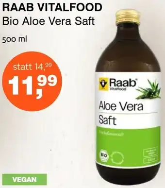 Prokopp Bio Aloe Vera Saft Angebot