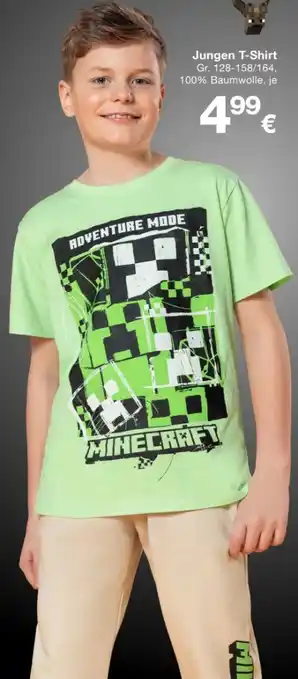 KiK Jungen T-Shirt Minecraft Angebot