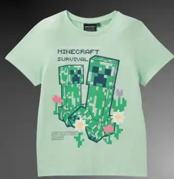 KiK Mädchen T-Shirt Minecraft Angebot