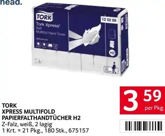 Transgourmet Xpress multifold papierfalthandtücher h2 Angebot