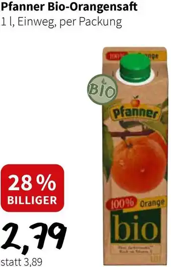 Der Grissemann Bio-Orangensaft Angebot