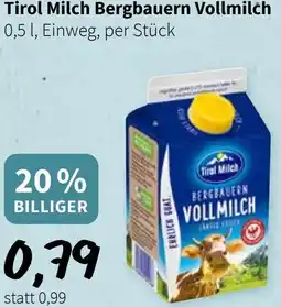 Der Grissemann Tirol Milch Bergbauern Vollmilch Angebot